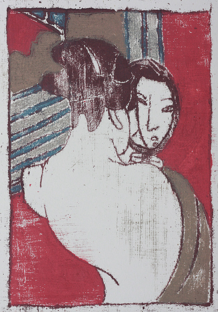 After Japanese print