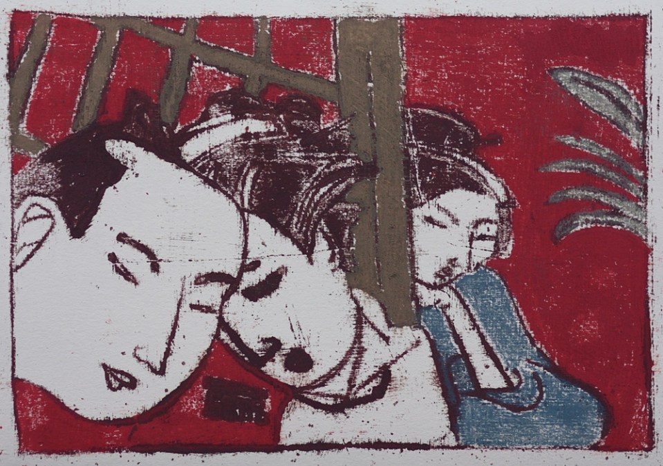 After Japanese print