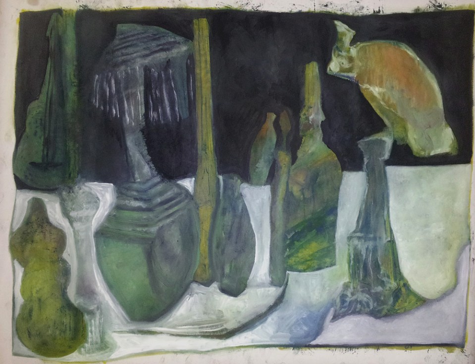 Still life with vulture