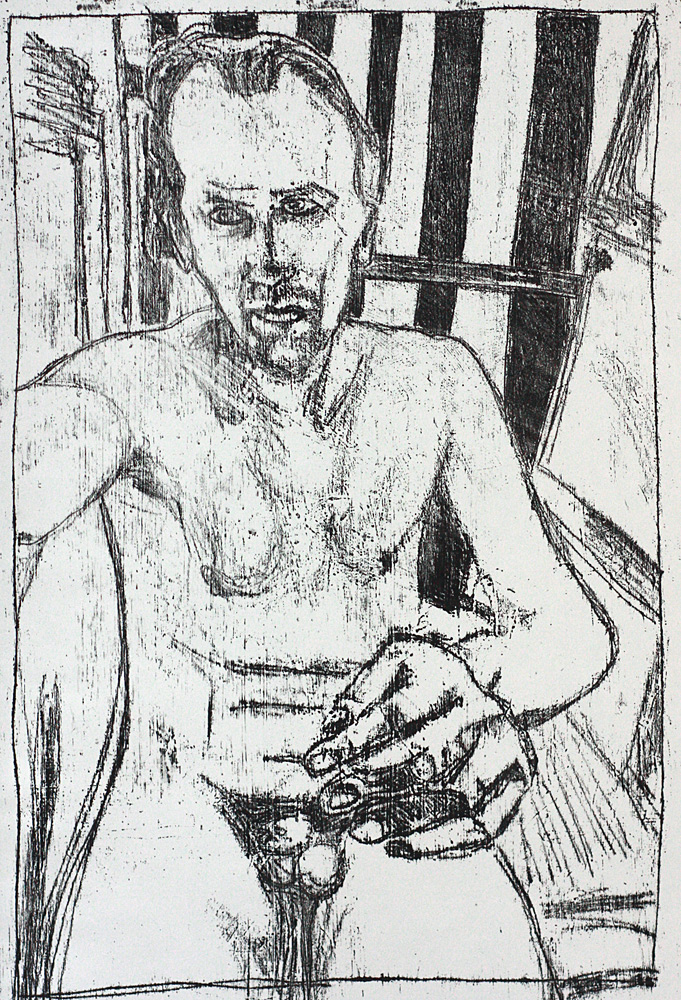 Self-portrait at bath&nbsp;time