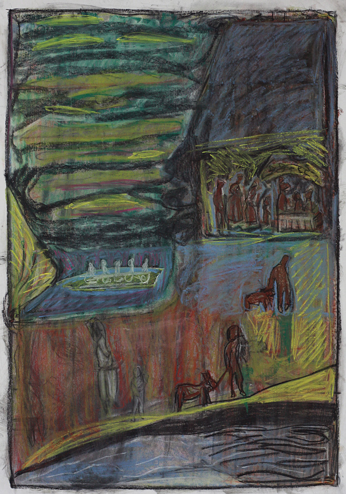 Bridge for donkeys (after Pirosmani)&nbsp;1