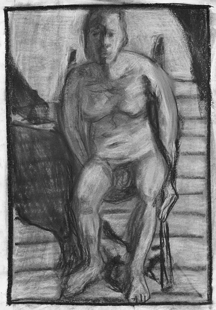 Man sat on a&nbsp;chair