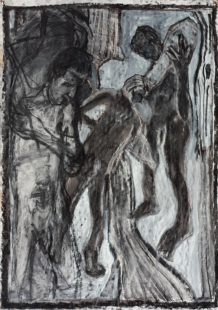 Pouring jugs of water