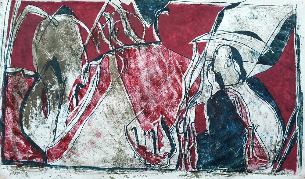 Couple looking at boats 1