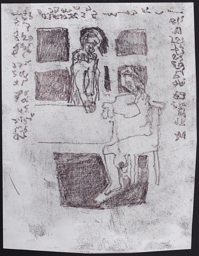 Girl at dinner table