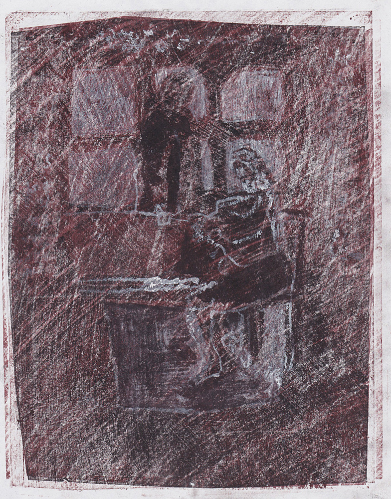 Girl at dinner table&nbsp;9