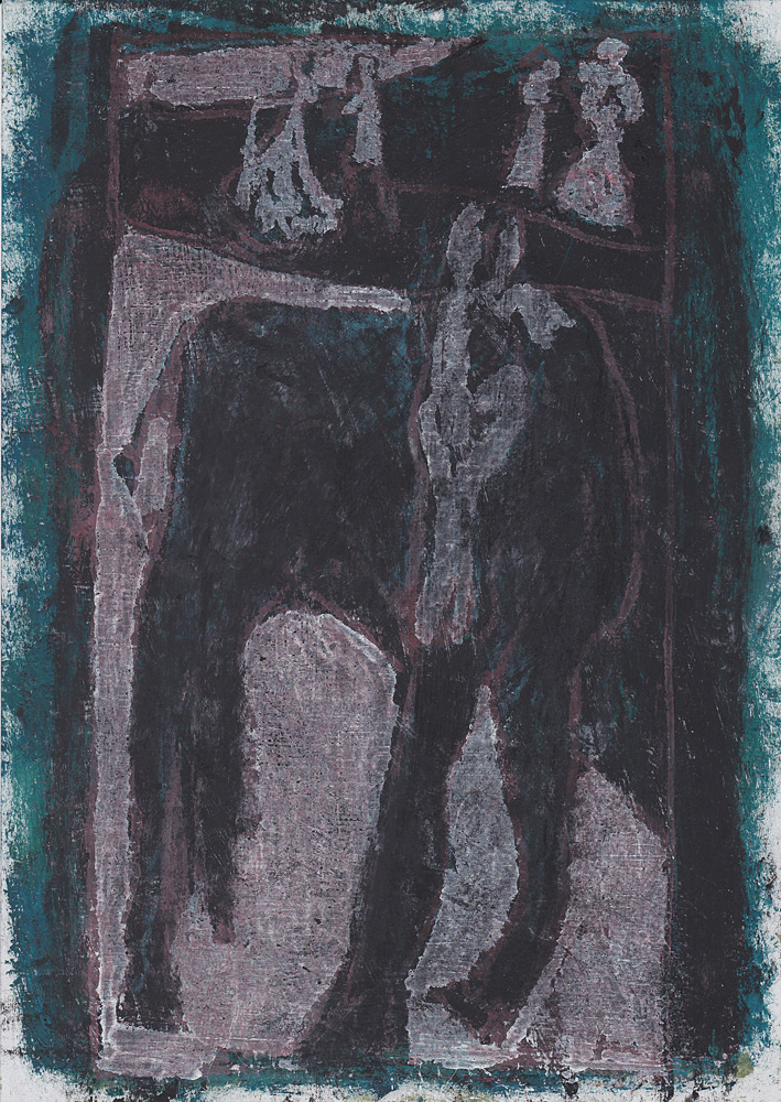 Horse by a wall&nbsp;7