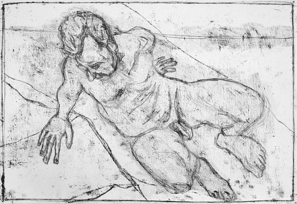 Self-portrait in a&nbsp;tree