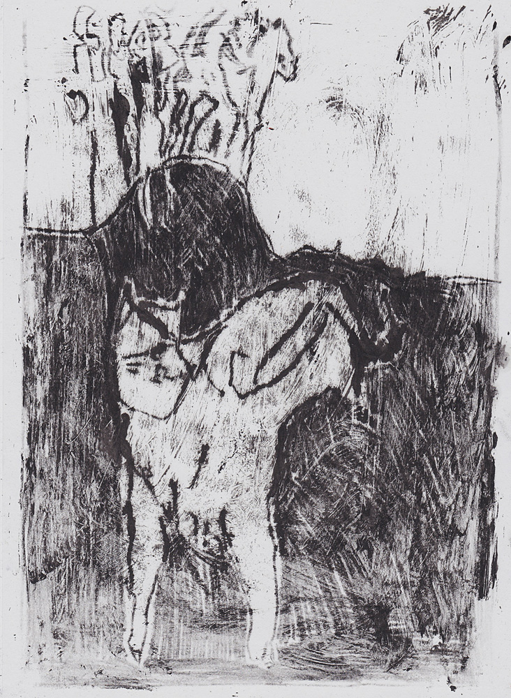 Cat and distant horseman&nbsp;2