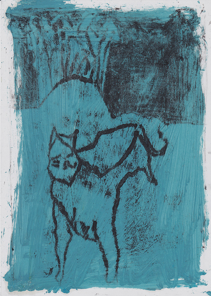 Cat and distant horseman&nbsp;3