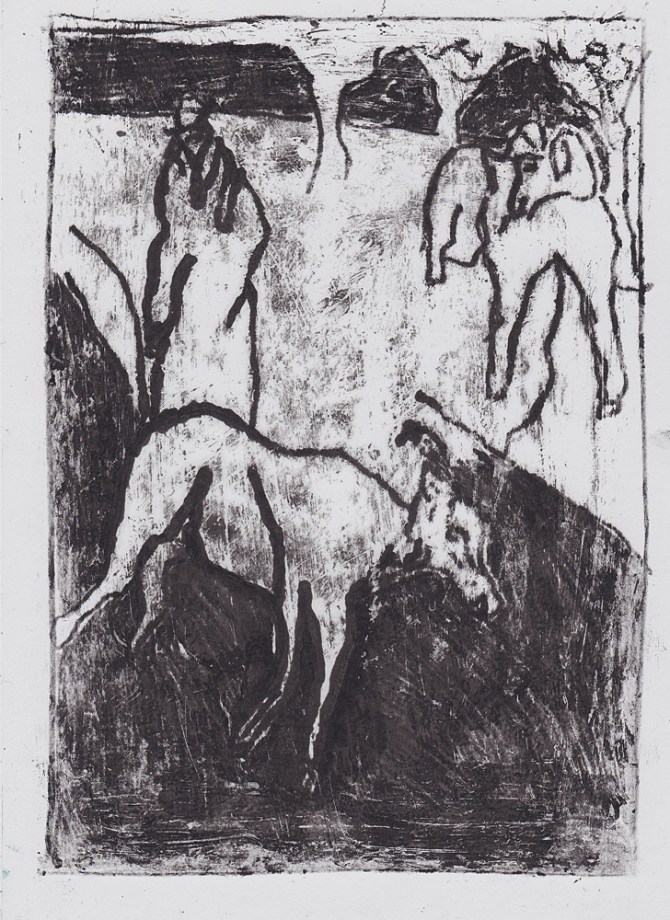 Man with goats 3