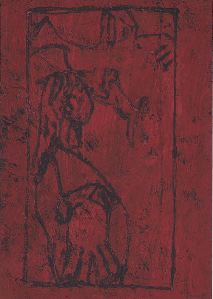 Woman with dog at a bridge&nbsp;7