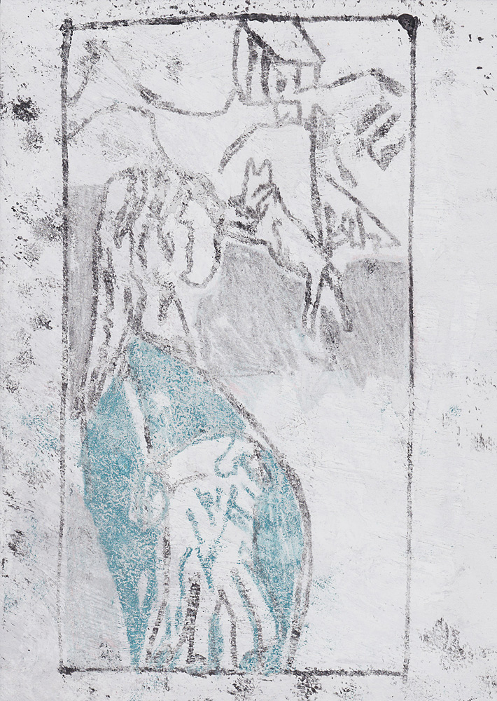 Woman with dog at a bridge&nbsp;11