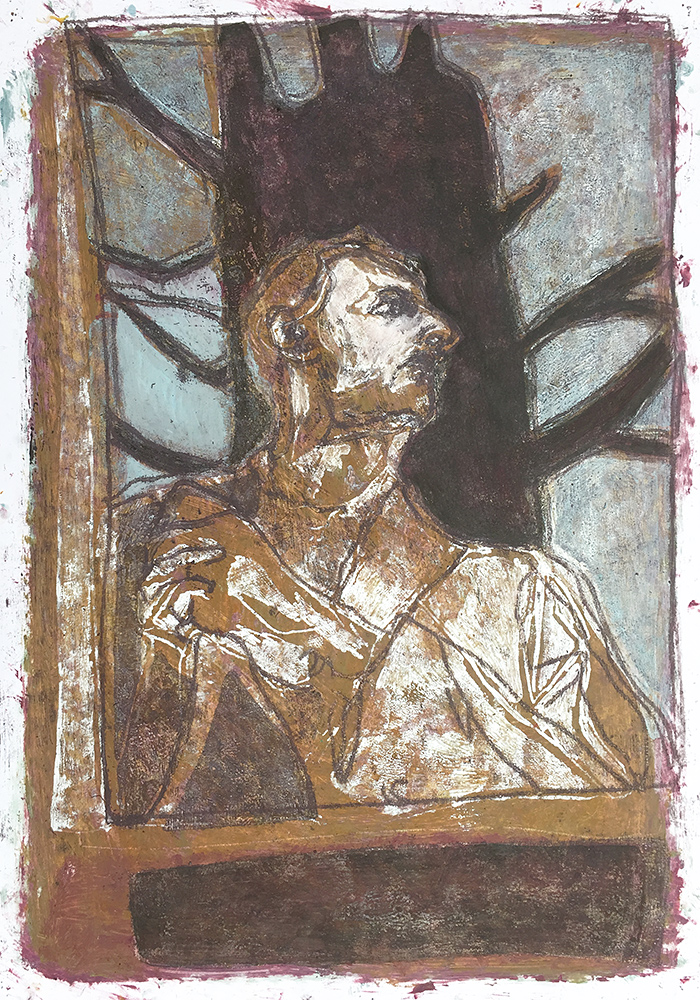 Self-portrait under Kenwood tree&nbsp;8