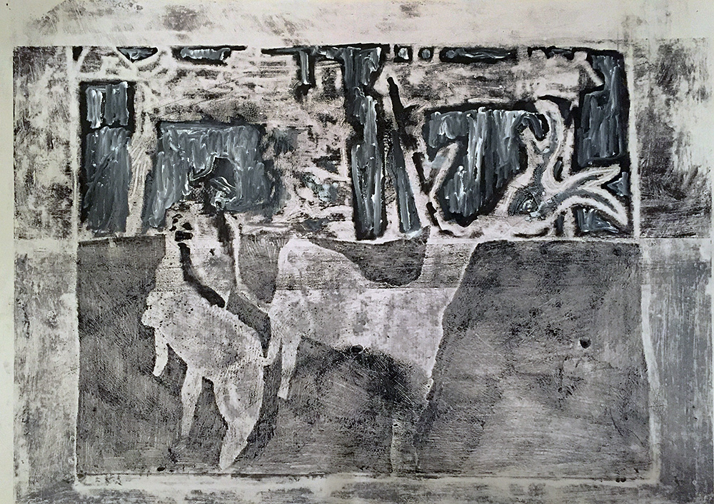 Stag and horseman&nbsp;3