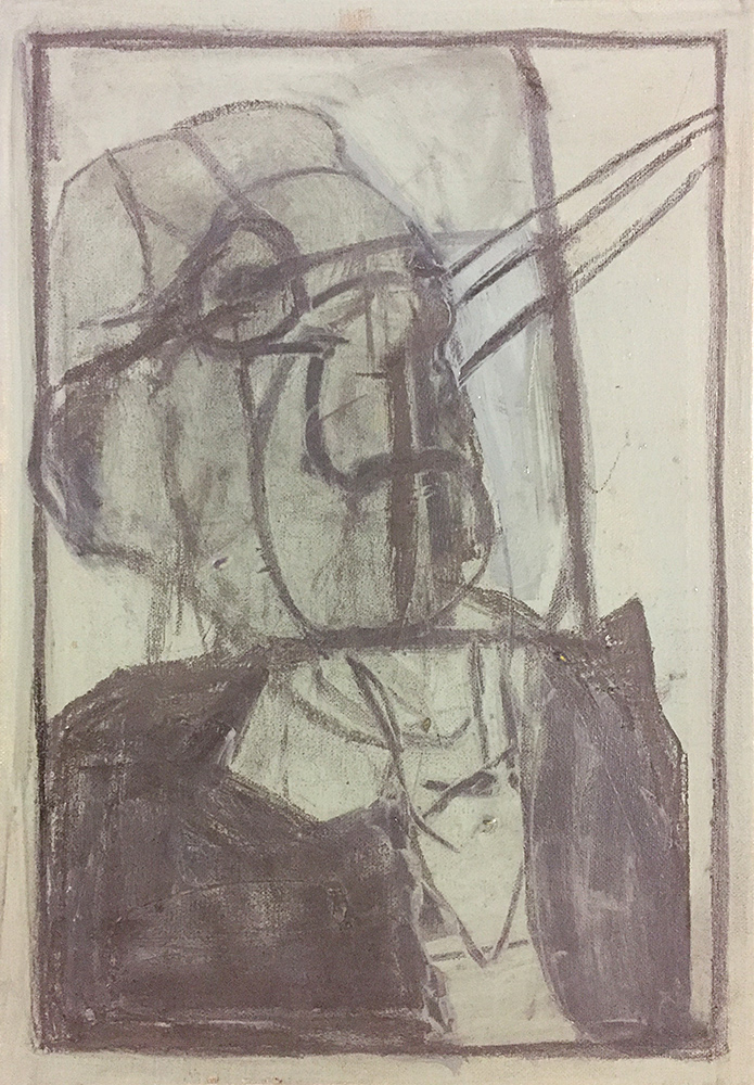 Man by a telephone&nbsp;pylon