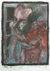 Self-portrait in the studio 1