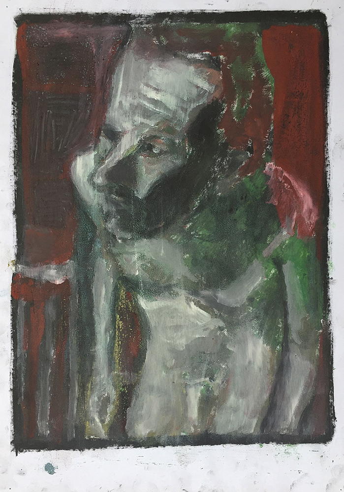 Self-portrait in the studio&nbsp;5