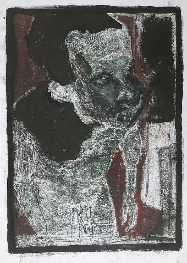 Self-portrait in the studio 7