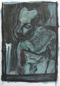 Self-portrait in the studio 8