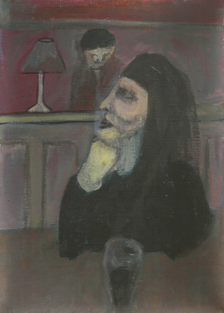 Woman in a&nbsp;pub