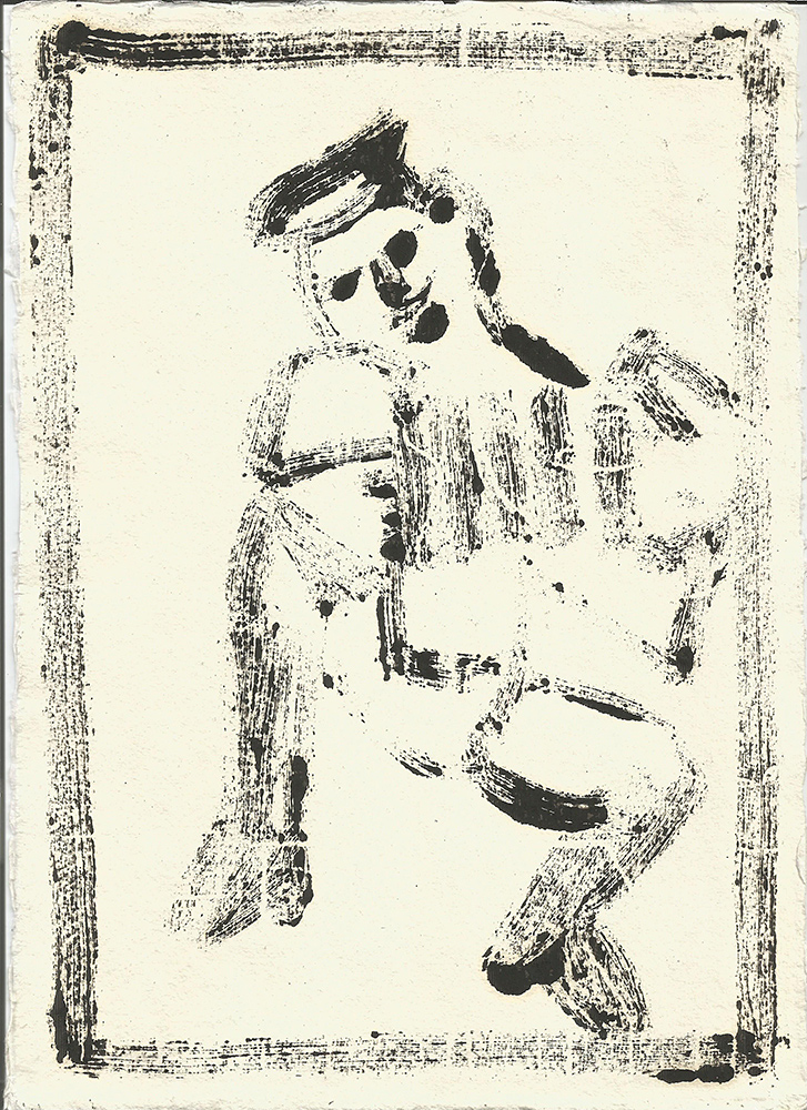 Dancing soldier 2 (After Mikhail&nbsp;Larionov)