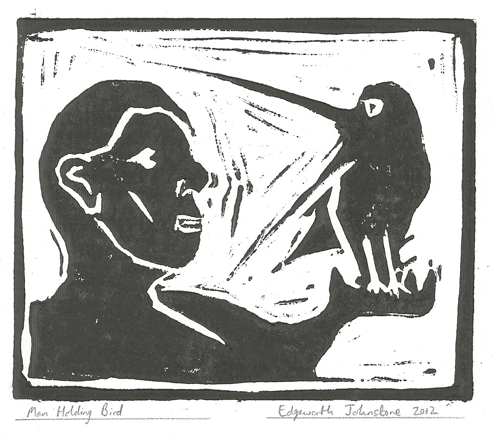 Man holding a&nbsp;bird