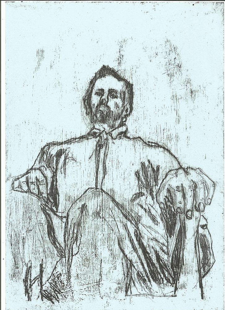 Self-portrait from ankle&nbsp;heigh