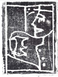 After Childish Edgeworth cardboardcut 12 large