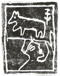 After Childish Edgeworth cardboardcut 16 large