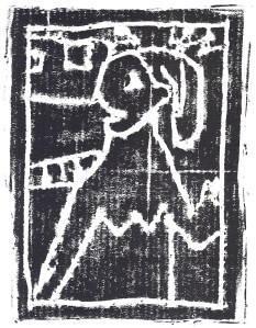 After Childish Edgeworth cardboardcut 18 large