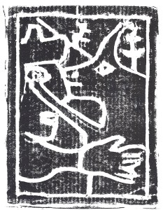 After Childish Edgeworth cardboardcut 21 large