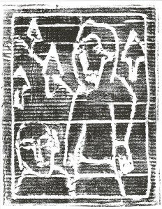 After Childish Edgeworth cardboardcut 23 large