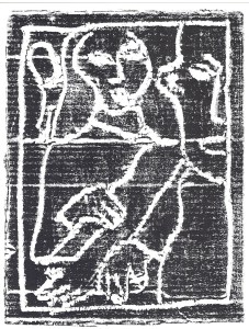 After Childish Edgeworth cardboardcut 26 large