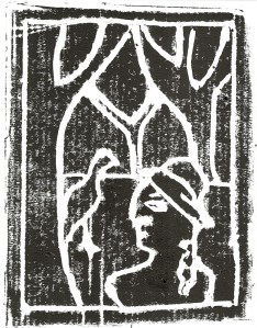 After Childish Edgeworth cardboardcut 29 large