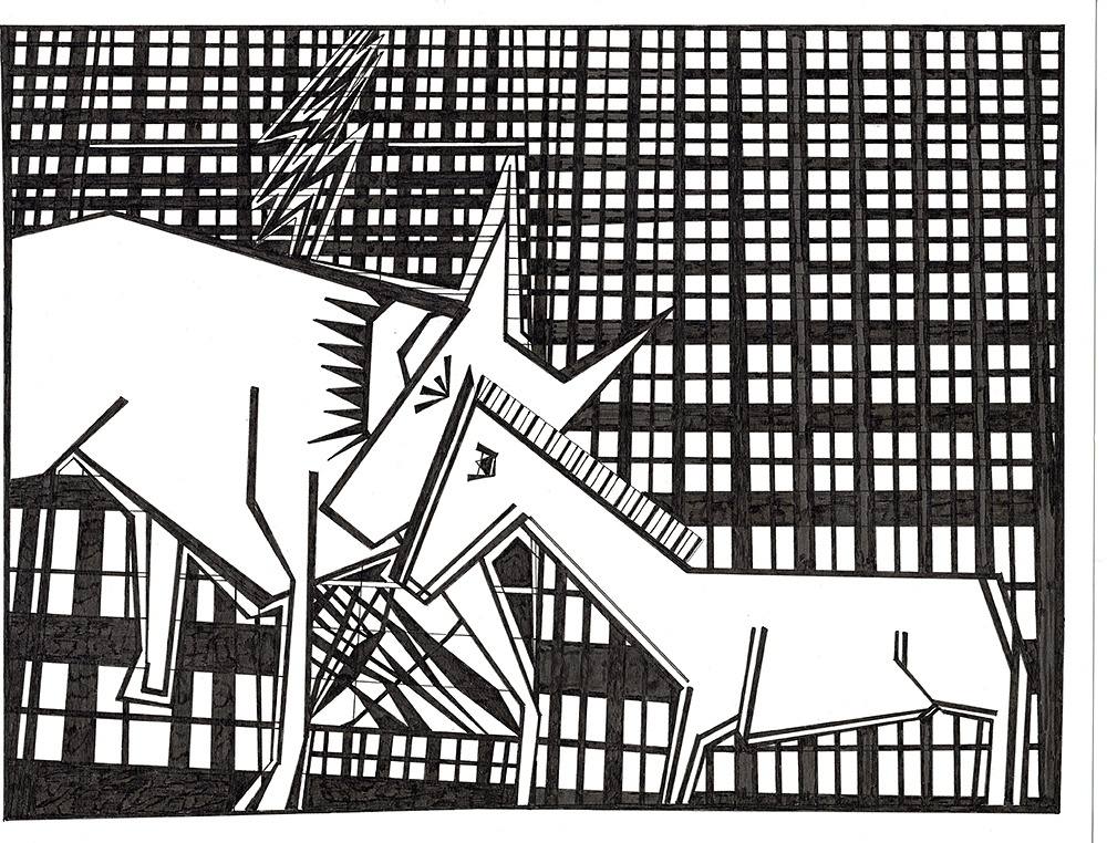 Lightning dog and&nbsp;horse