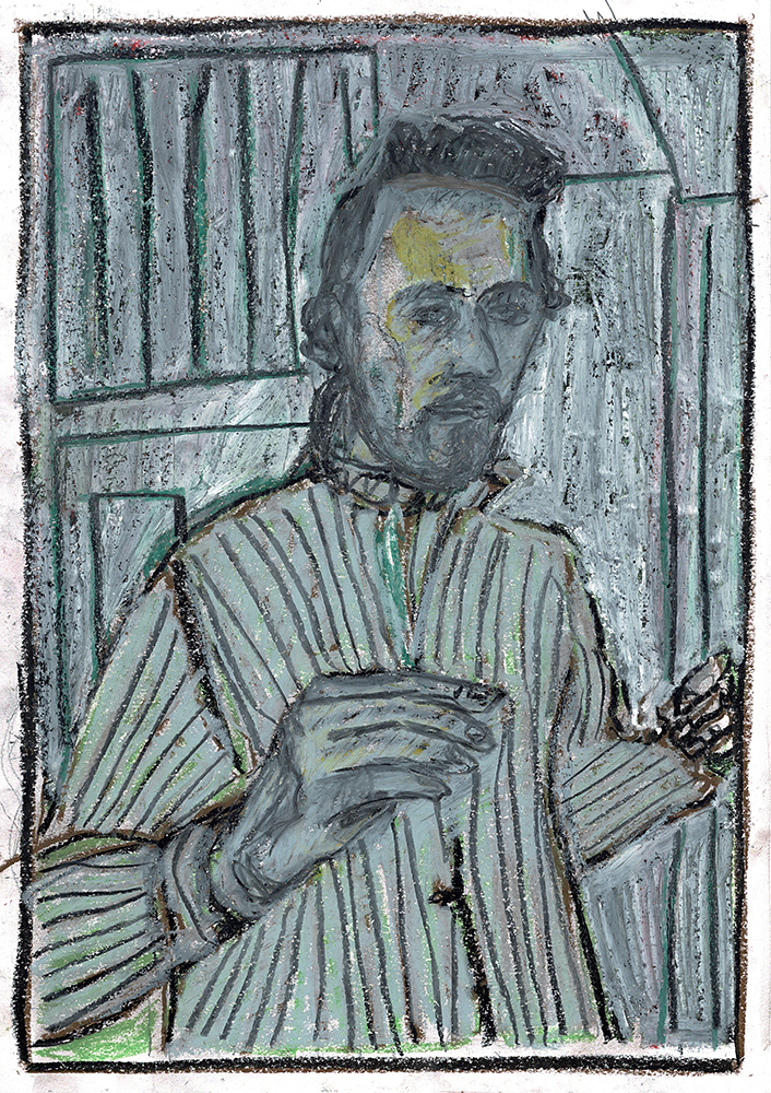 Self-portrait, white