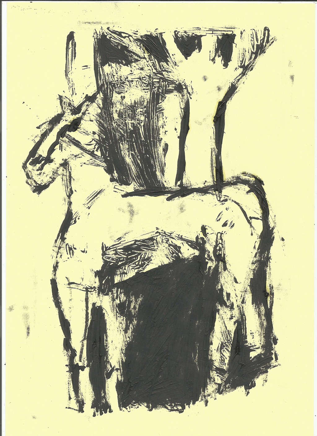 Horse in a&nbsp;forest