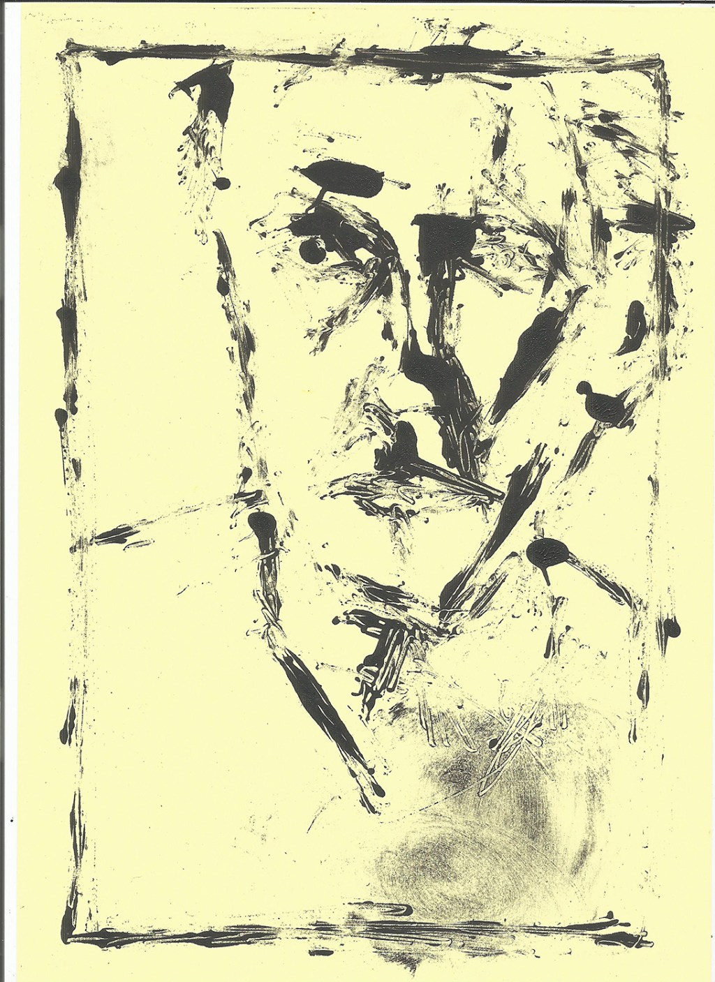 Self-portrait in a&nbsp;mirror