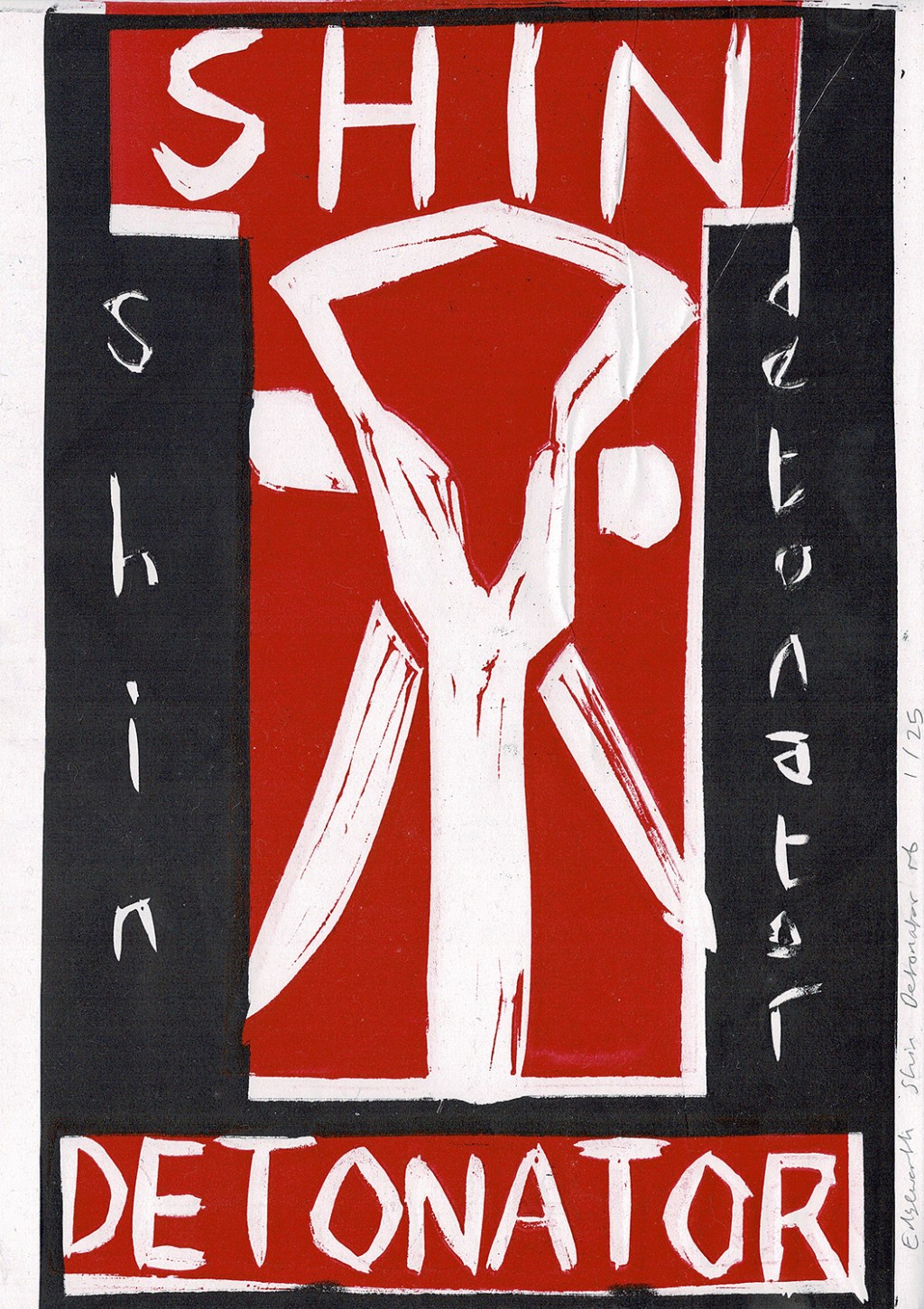 Shin Detonator red and&nbsp;black