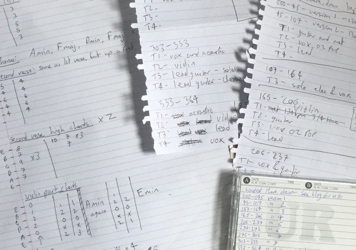 waded there down – new&nbsp;song