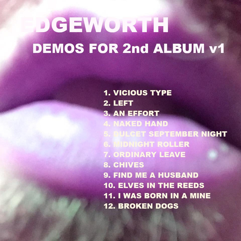 demos for 2nd album&nbsp;v1