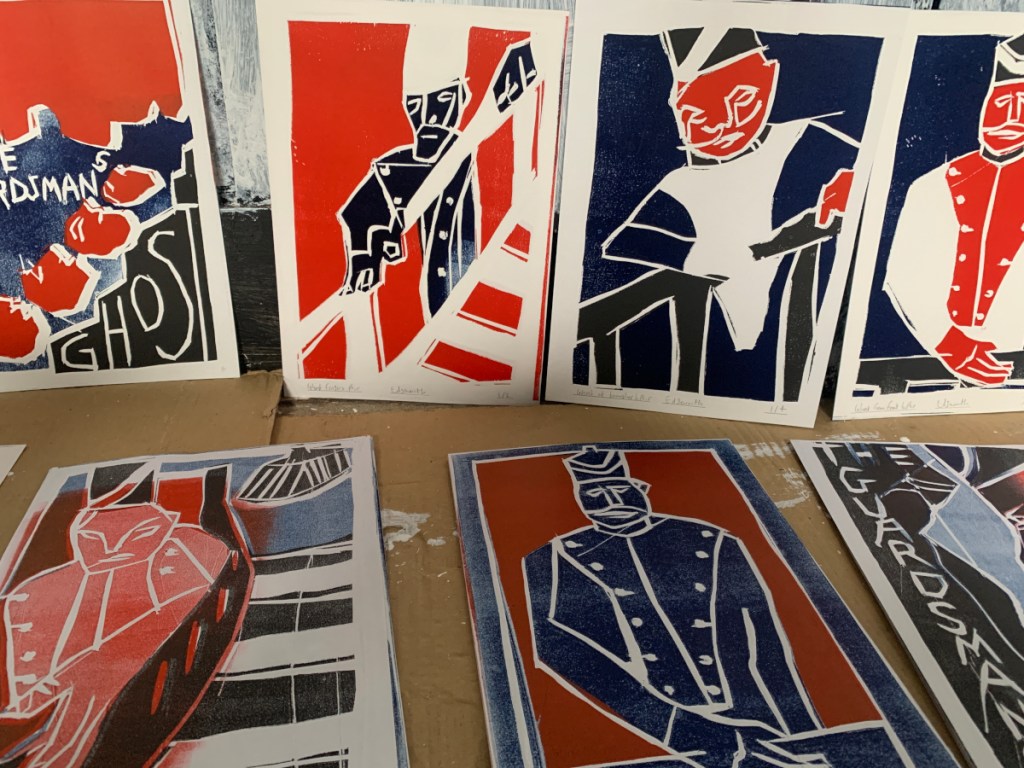 Edgeworth Johnstone Illustrates Ron Throop Part 2. Just woodcuts.