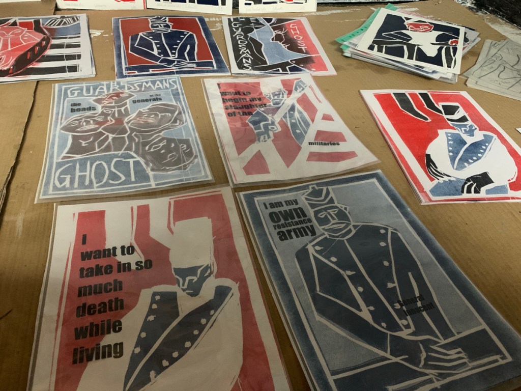 Edgeworth Johnstone Illustrates Ron Throop Part 2. Woodcuts.