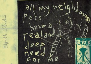 Edgeworth Pack C double-sided linocut print b