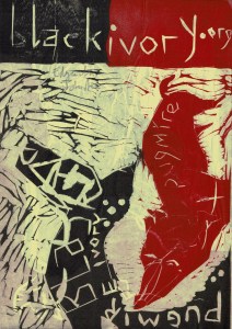 Edgeworth Pack C double-sided linocut print c