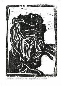 Original block print by Edgeworth Johnstone. Part of Pack R.