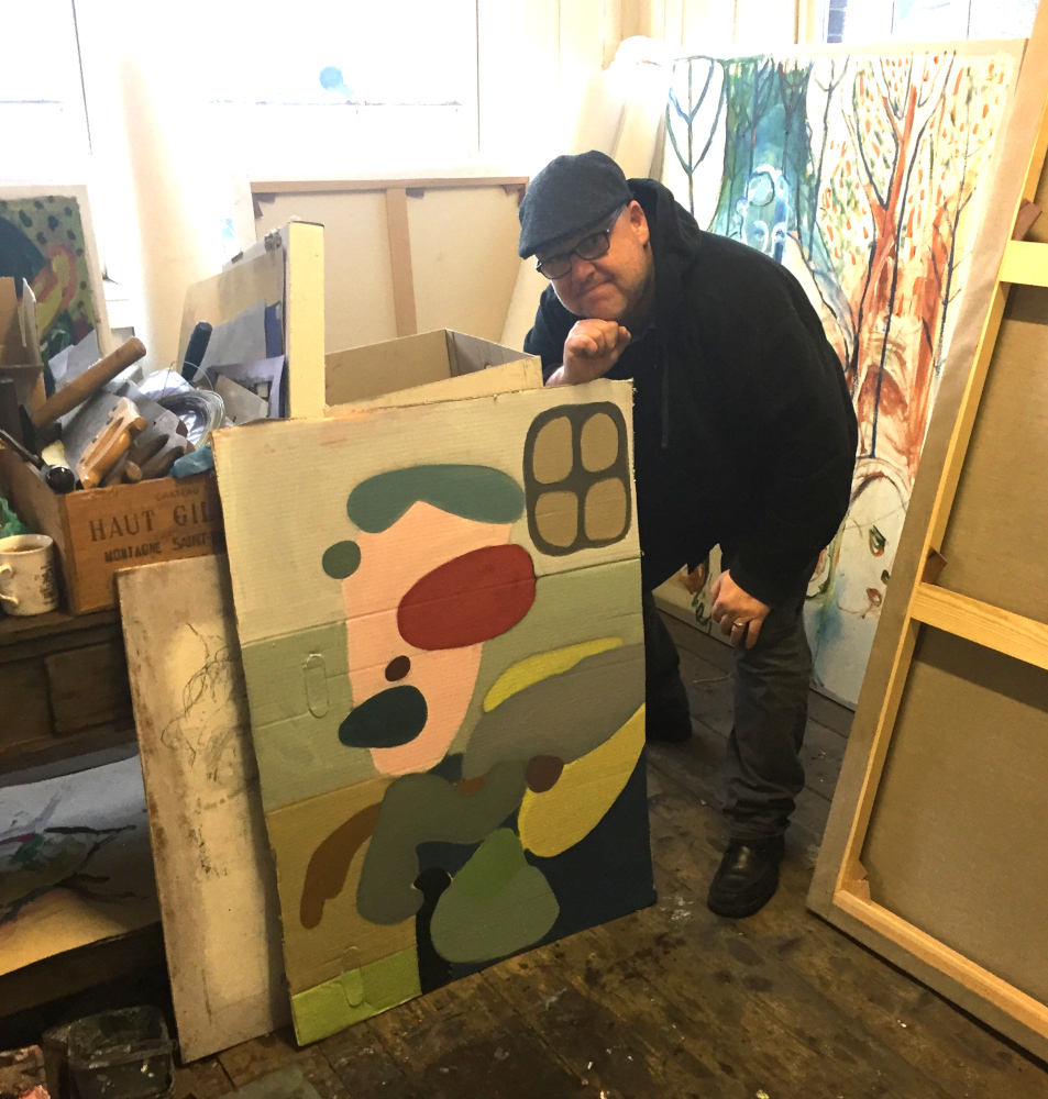 Collabortation painting with Black&nbsp;Francis