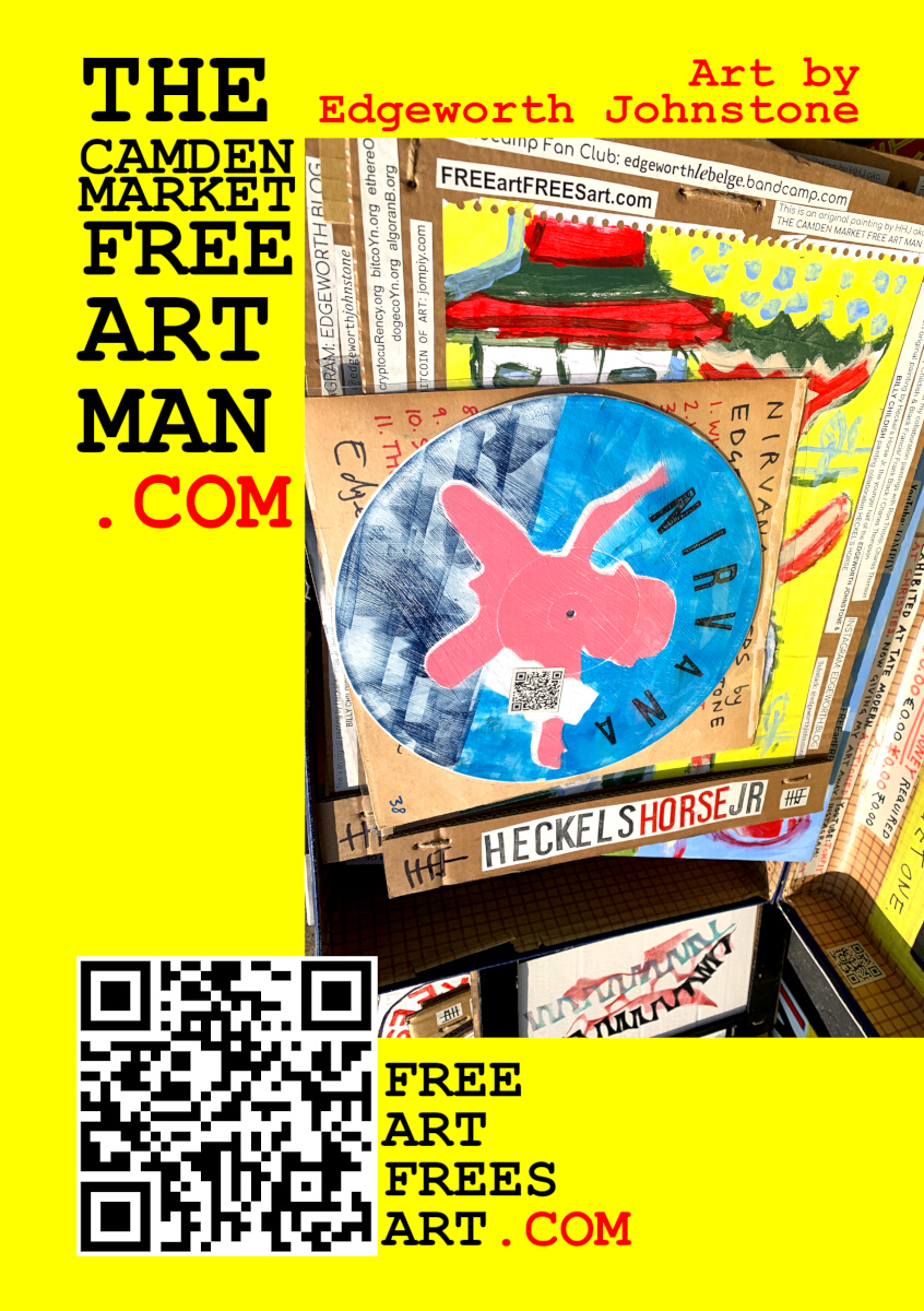 The Camden Market Free Art Man&nbsp;Booklet