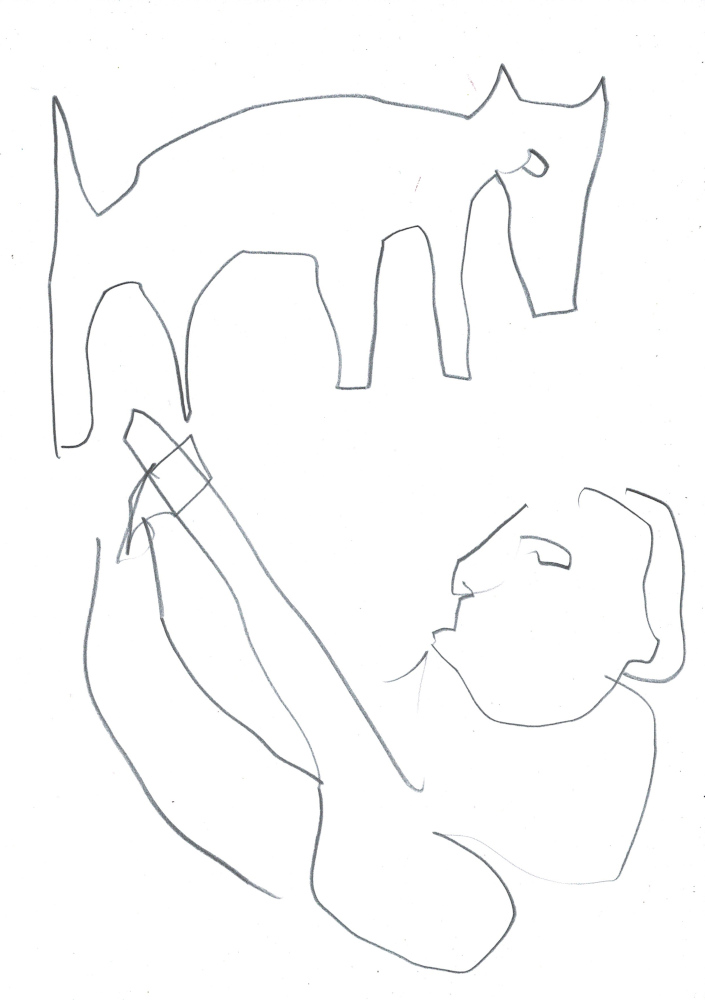 Heckel’s Horse Jr. scans of A4 pencil&nbsp;drawings